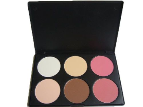 6-Color Contour Matte Blush Palette 2#