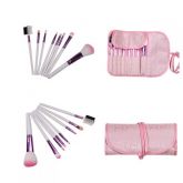 Eyeshadow Makeup Cosmetic Brush Set (8pcs Pink)