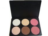 6-Color Contour Matte Blush Palette 2#