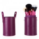 13 pcs Round Cup Holder Makeup Brushes Set Purple