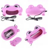 Pink Lovely Frog Nail Art UV Gel Lamp Light Dryer (9W 220V)