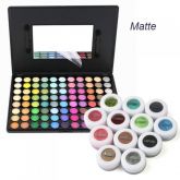 88-Color Matte Eyeshadow Palette Plus 12 FREE Powder Pigment