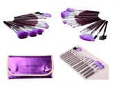 Makeup Brush Set (16pcs Purple) Cosmetic Brushes in PU Pouch