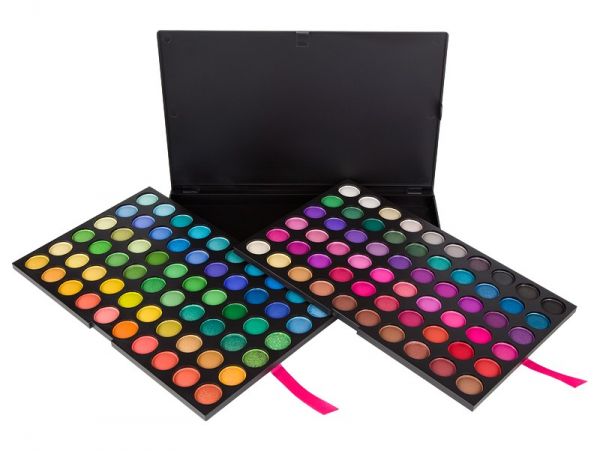 Paleta com 120 cores Sombras Matte & Shimmer 1#